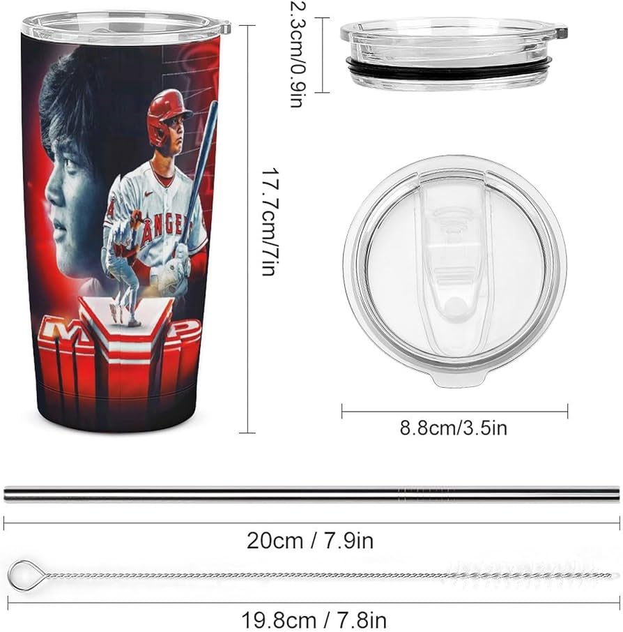 Amazon | 大谷 翔平 Showtime MVP タンブラー ロック式 フタ付き 600ml